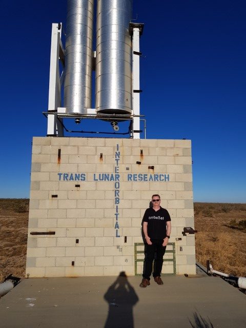 Read more about the article Pictures from the AmbaSat visit to Interorbital in Mojave, California. November 2019