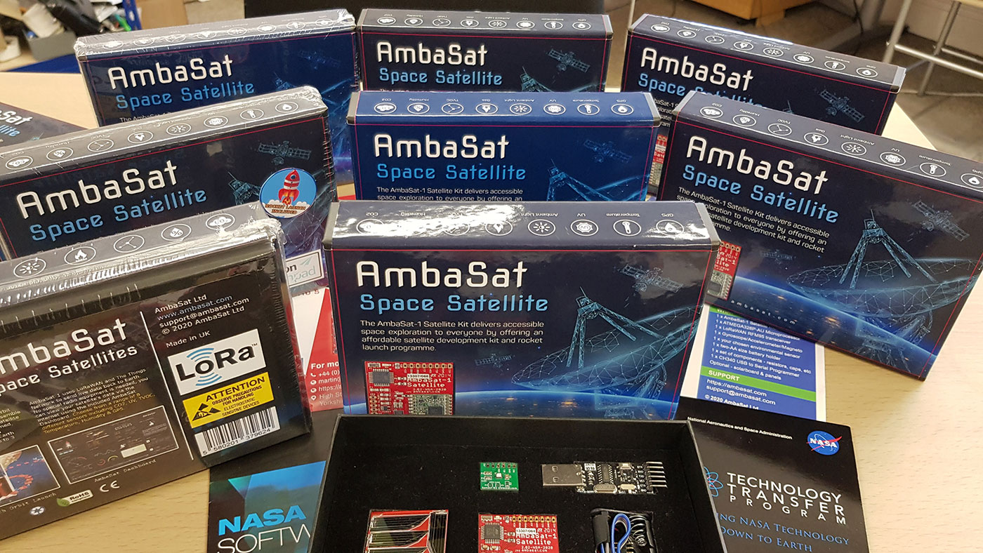 You are currently viewing New AmbaSat-1 Space Satellite Kits